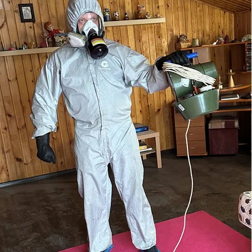 ФОТО Дезинсекция в рабочем поселке Московской области Бутово