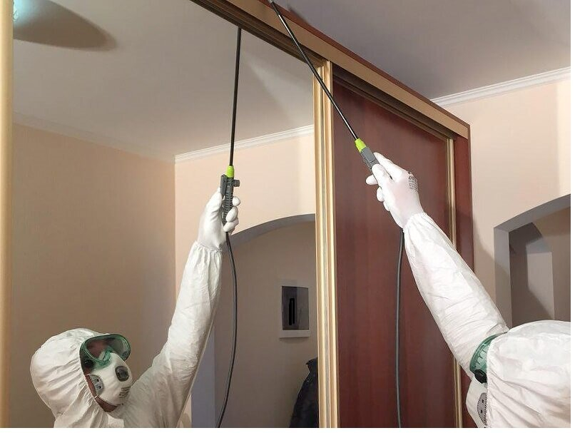 ФОТО Обработка от моли в рабочем поселке Московской области Бутово