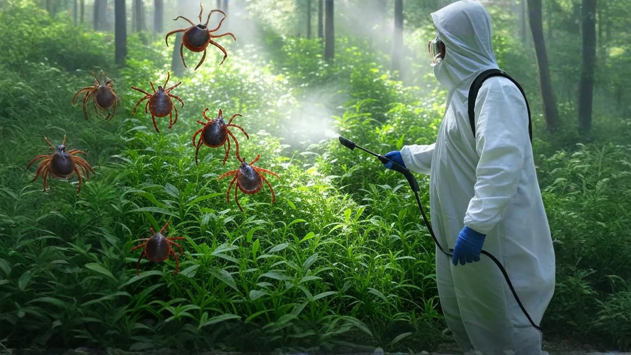 фото: Обработка от клещей в рабочем поселке Московской области Бутово и области